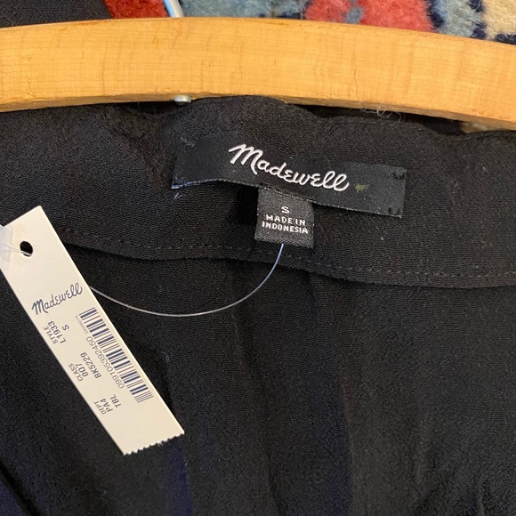 Madewell Button Front Easy Dress - Picture 4 of 4